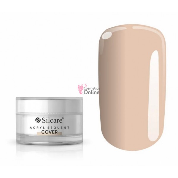 Pudra Acrilica Silcare de camuflaj, Acryl Sequent Cover 10g, art 50320